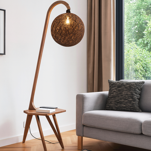 Lampadaire avec Table ARmin Home Lamptable