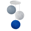 Susp de 3 Boules Ø20 cm – Image 5