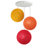 Susp de 3 Boules Ø20 cm – Image 7