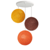 Susp de 3 Boules Ø20 cm – Image 8