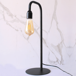 Lampe à poser FerBo - Noir - H50cm + Ampoule