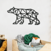Ours - 70/40 cm - Noir en Bois – Image 3