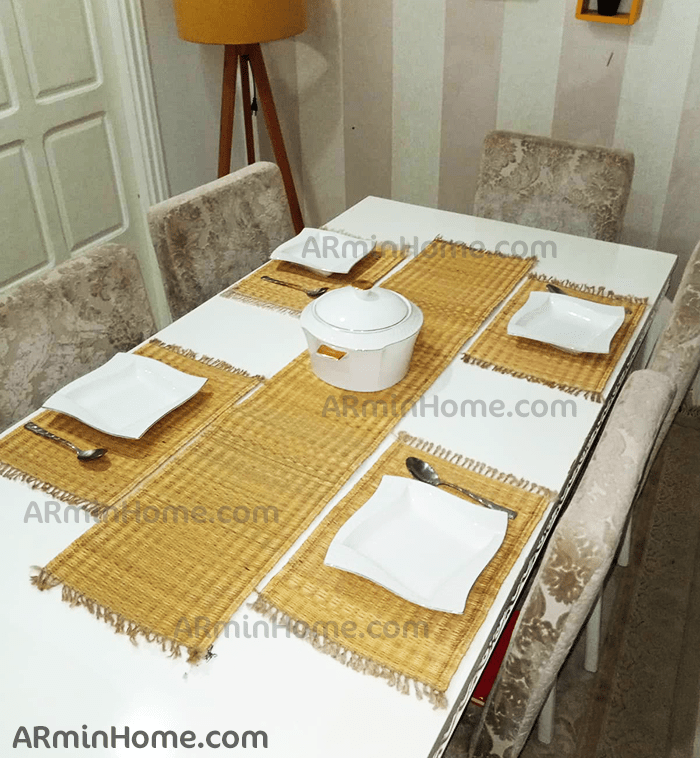 Set de Table Jonc: Chemin + 4 Sous plats - ARmin Home