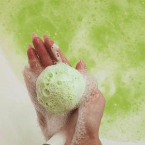 Bombe de bain Vert citron