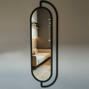 Miroir Merail Noir Armin Home