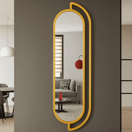 Miroir Merail Doré 150/50 cm