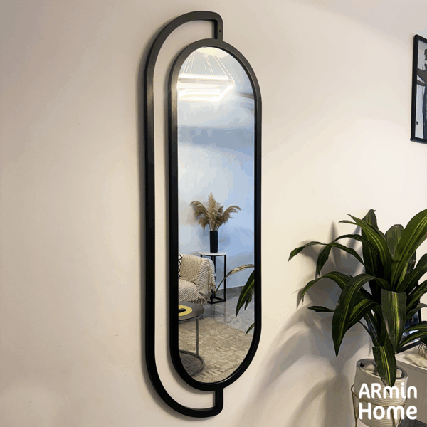 Miroir Merail Noir 150 50 cm