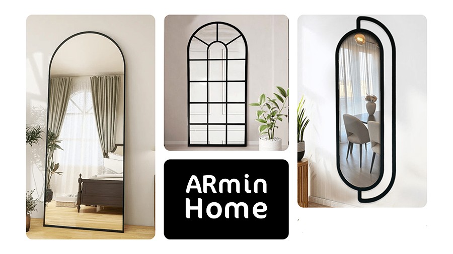 Miroir long armin home