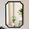 Miroir Linea Noir 90/60 cm