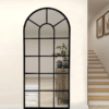 Miroir fenêtre Noir 180/80 cm