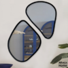 Pack 2 miroirs contemporains