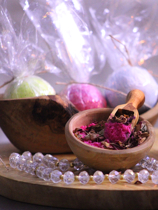 Sel de bain et boule de bain effervescente Mircel