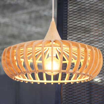 Suspension Croco Ø50 cm – Naturelle