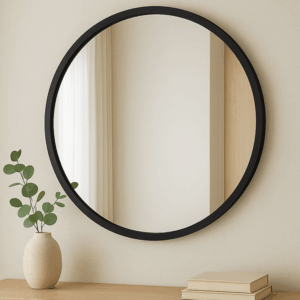 Miroir Rond Noir Ø70 cm ARmin Home