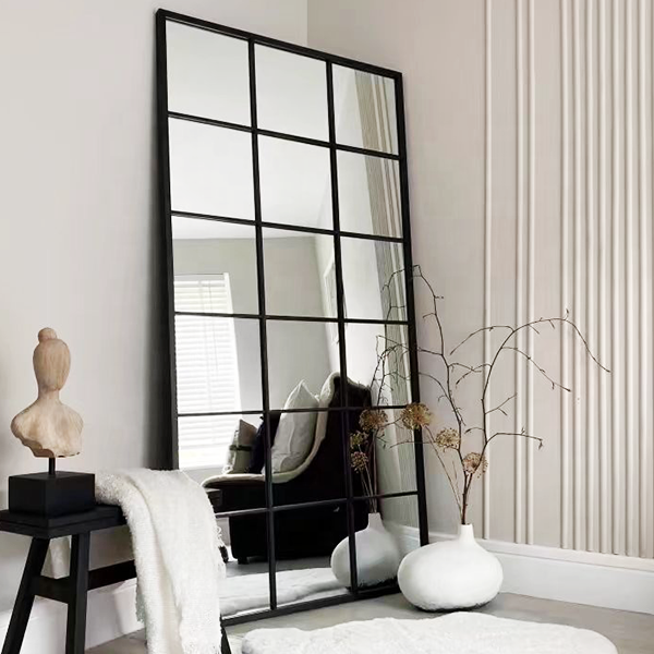 Miroir fenêtre industriel 180/80 cm