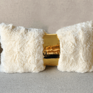 Papillon Fourrure Lapin