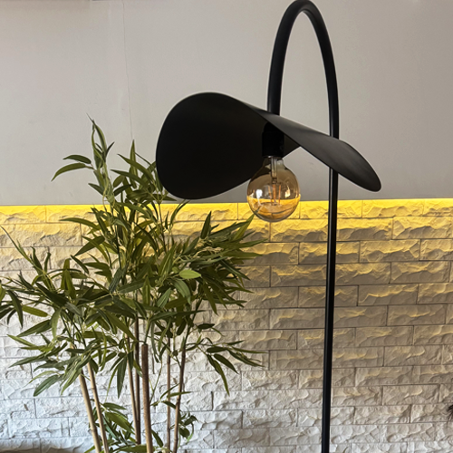 Lampadaire Petal Lamp 170 cm Noir – Image 2