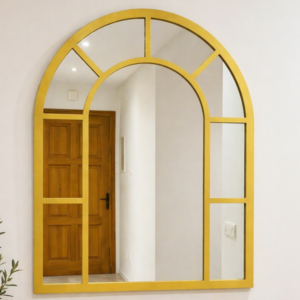 Miroir Fenêtre prestige doré